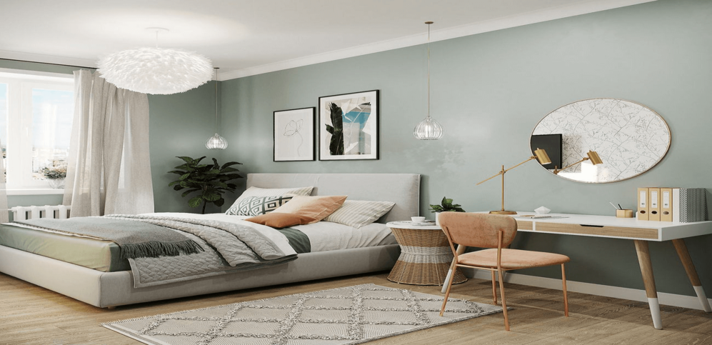 Màu sơn nội thất phòng ngủ là yếu tố cực kỳ quan trọng để tạo nên không gian sống động, tươi mới và sáng tạo. Bạn đang cần tìm kiếm ý tưởng thiết kế màu sơn nội thất phòng ngủ? Đừng bỏ lỡ những gợi ý tuyệt vời tại đây.